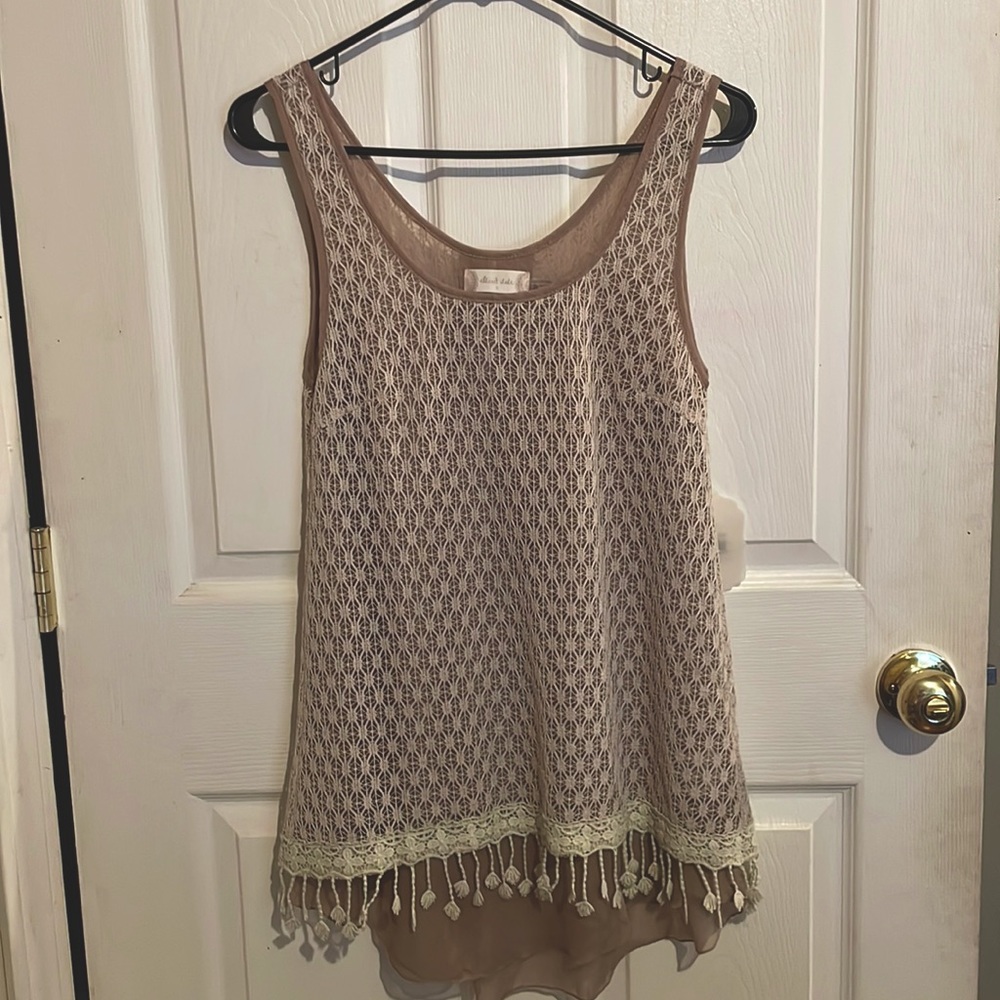 Altar’d state tan shirt